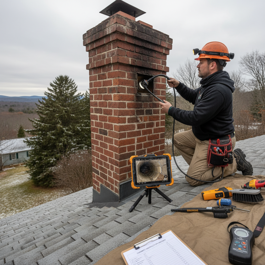 Chimney inspection services Boston